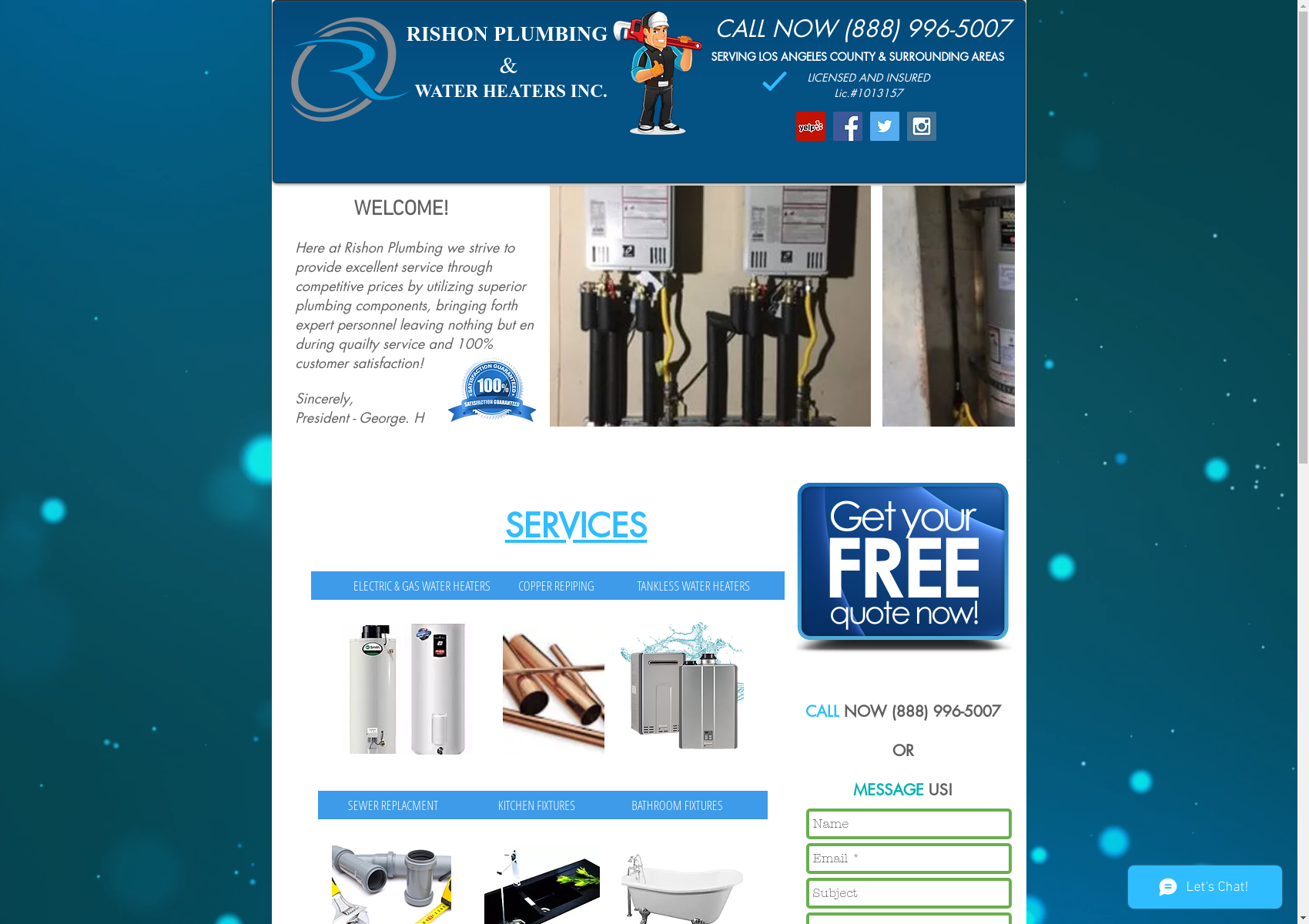 Rishon Plumbing & Water Heaters