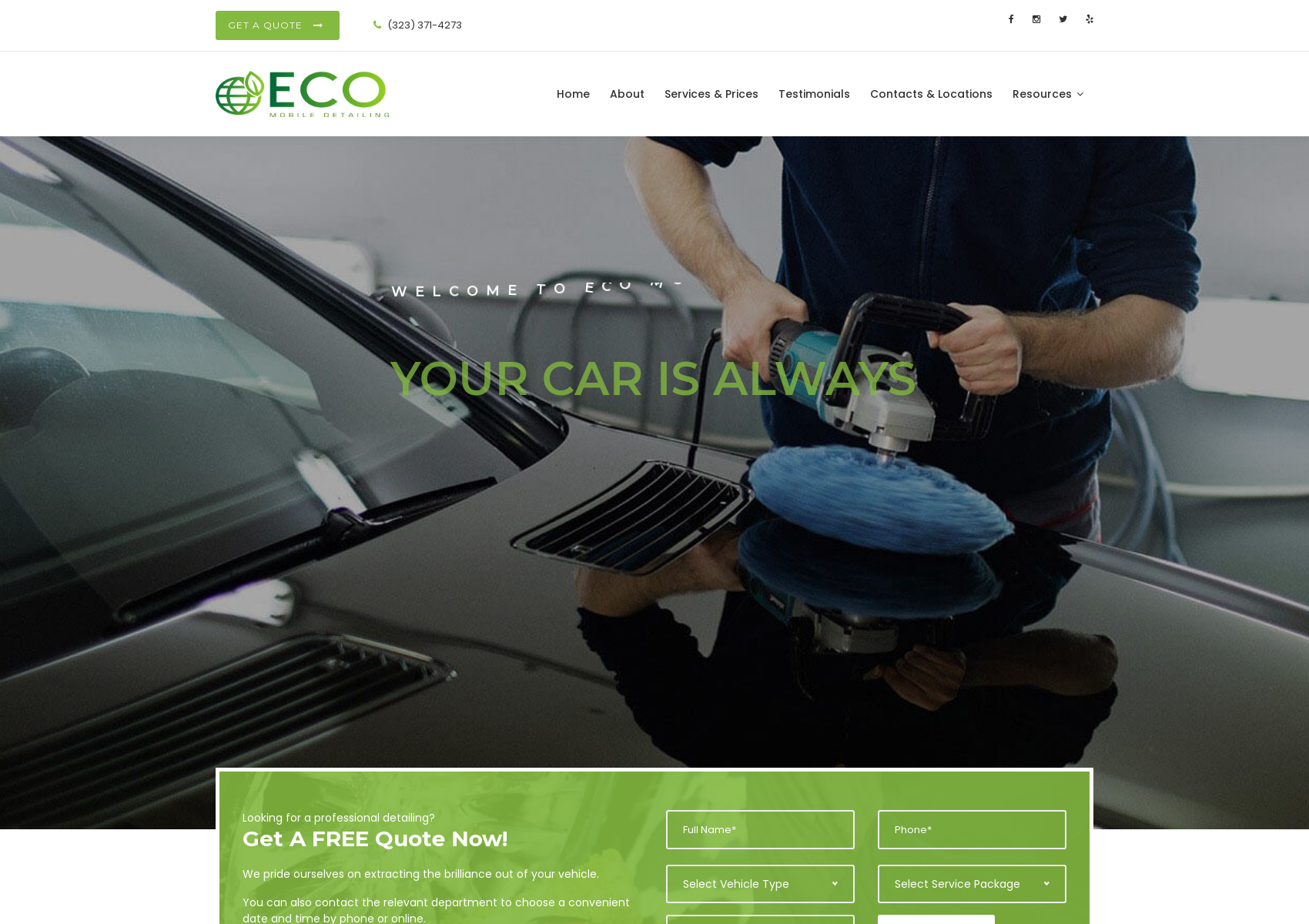 Eco Mobile Detailing